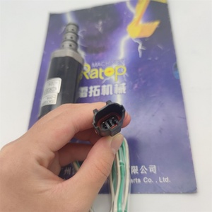 วาล์วขดลวดแม่เหล็กไฟฟ้าสำหรับรถขุด KDRDE5K-20 40C04-109 40C04ปั๊มไฮดรอลิกสัดส่วนนักบินสำหรับ EC210 - Product Image 3