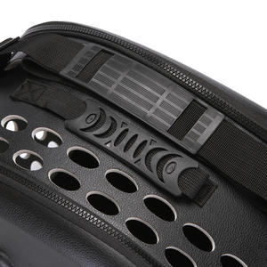 กระเป๋าใส่สัตว์เลี้ยงแบบนุ่มทำจากเหล็กทำจากโพลีเอสเตอร์ EVA มีซิปปิดสำหรับสัตว์เลี้ยงขนาดเล็กและแมว - Product Image 2