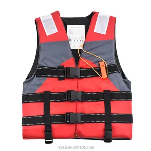 2024 Most Popular Orange Oxford Fabric Firefighting And Rescue Life Jacket With Best Price