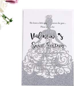 <span class=keywords><strong>Modèle</strong></span> de <span class=keywords><strong>carte</strong></span> d'<span class=keywords><strong>invitation</strong></span> de mariage rustique de luxe vert émeraude scintillant 2023 avec pochette pour Quinceañera Invitaciones De Boda - Product Image 6