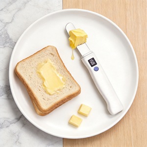 Couteau à beurre électrique en acier inoxydable, lame chauffante de 4 à 5,9 pouces, outil de cuisine pour ramollir le beurre dur - Product Image 2