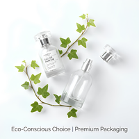 Flacons de parfum en verre de 30 ml avec vaporisateur diffuseur, rechargeables, bouchon à vis en aluminium, pour huiles essentielles et parfums – En stock