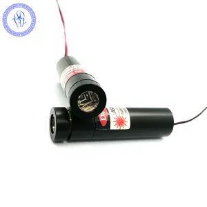 Linha vermelha de uso industrial 650nm Focal 3-5v 30mW Módulo Laser