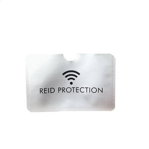 ซองใส่บัตรเครดิตธุรกิจป้องกันการโจรกรรมซองปิดกั้น RFID - Product Image 1