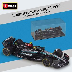 Modèle de voiture de course Formule 1 en alliage moulé sous pression 1:43 2024, style <span class=keywords><strong>F1</strong></span>, véhicule à roues ouvertes, avec vitrine en acrylique, objet de collection, vente en gros - Product Image 5