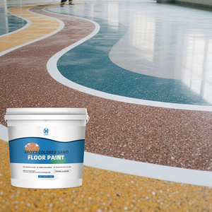 Peinture époxy colorée pour sols en sable, antidérapante, polyvalente, multi-surfaces, toutes saisons, pour intérieur et extérieur, béton, brique et carrelage - Product Image 3