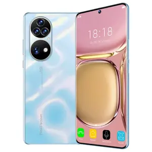 Cheap Smart Phone P50 Pro 7.3 Inch 16GB+1TB Large Memory Smart Phone Beauty Camera Gaming Cellphone
