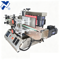 Machine d'étiquetage de bouteilles rondes entièrement automatique NY-822EA Nanyun, haute précision, pour vin, vodka, petites bouteilles, usine OEM