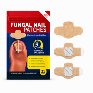 Patchs Réparateurs Antifongiques de Haute Qualité pour Ongles, Traitement à Base d'Extraits pour les Mycoses des Ongles, Patchs pour le Traitement des Ongles d'Orteil Abîmés par la Mycose - Product Image 1