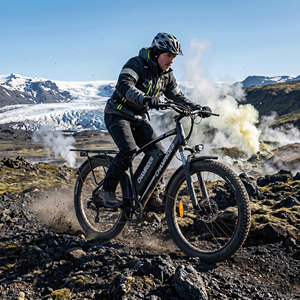 Chamrider DM427 Spedizione Gratuita UE Bici Elettrica da Montagna a Lunga Autonomia 48V 27Ah 27.5 Pollici E-Bike da Strada e <span class=keywords><strong>Gravel</strong></span> con Pedalata Assistita - Product Image 1