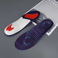Semelles orthopédiques en TPU avec soutien de la voûte plantaire, inserts en PU découpables pour pieds plats, soulagement de la douleur de la fasciite plantaire, confort toute la journée