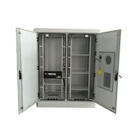 Boîtier de sortie monté au sol en acier aluminium IP65 personnalisé Armoire de télécommunication extérieure Instrument électronique électrique