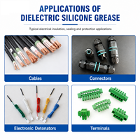 Graisse diélectrique en silicone pour connecteurs électriques, bornes de câbles, graisse isolante imperméable
