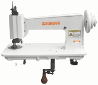 Machine à coudre à point de chaînette manuelle DS-10-1 pour broderie et quilting avec table