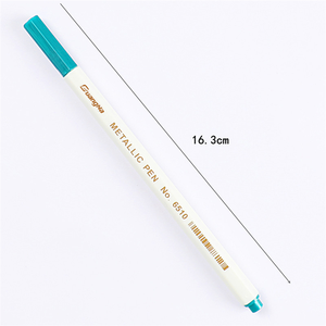 Marqueur effaçable à sec et à l'eau, forme hexagonale, couleur métallique, 30 couleurs, pour papier, bricolage, album de cartes, vente en gros, usine personnalisée - Product Image 2
