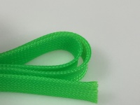Protector de Cables Expandible Trenzado de PET, 12 mm, Color Verde Azulado