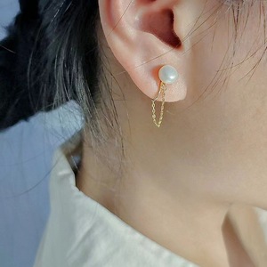 อุปกรณ์ทำเครื่องประดับเงินแท้ S925 ตัวเรือนเปล่าสำหรับติดต่างหู พร้อมลูกปัดกลมขนาด 10-16 มม. ไข่มุกหลวม 2080 เม็ด - Product Image 4
