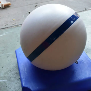 Boa galleggiante in schiuma LLDPE+EPS per uso marino con adesivo riflettente, linea di segnalazione per spiaggia in acque poco profonde con design a sfera e componente a pistone - Product Image 2