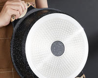 Nouvel ensemble de casseroles en aluminium moulé sous pression antiadhésif, écologique, style Tajine marocain, avec couvercle, pour cuisinières à induction et à gaz, modèle 2022