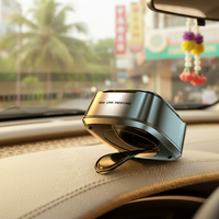 Diffuseur de parfum pour voiture, design sûr pour la conduite, en plastique léger, surface plate du tableau de bord
