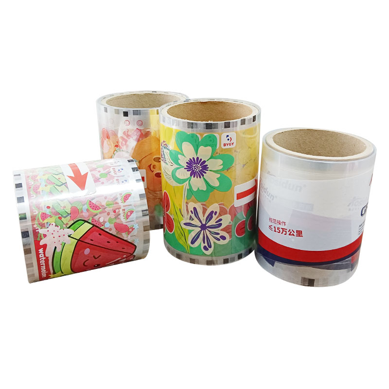 Factory Supply Recycling Logo Labels Packaging Custom Recyclable Transparent Label Juice Bottle Labels