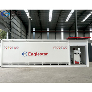 Station-service conteneurisée avec réservoir de carburant autonome et auvent - Product Image 5
