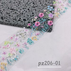 Nouvel Autocollant de Transfert pour <span class=keywords><strong>Ongles</strong></span> 2D Luxe Motif Fleur Papillon 2026 avec Motif Rose Décoration DIY Non Toxique - Product Image 3
