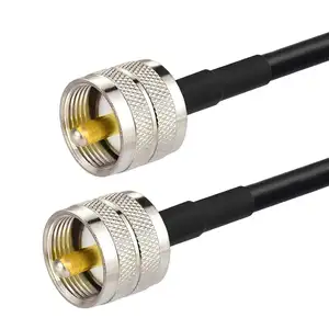 SUPERBAT PL259UHFコネクタRG58RF同軸ケーブルアダプタキットUHF/SMA/BNC/so239pl259ケーブル