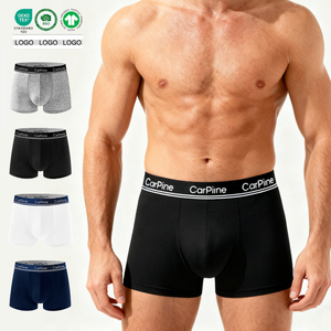 Ngắn chân thân cây đồ lót cho nam giới, cotton căng người đàn ông thoải mái boxer tóm tắt quần lót với bán buôn - Product Image 1
