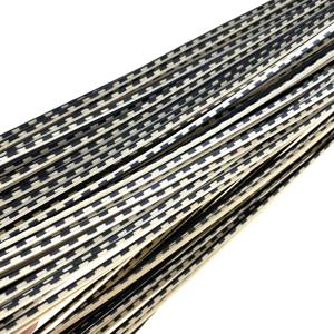 C-64 Borde flexible para guitarra, moldura de purfling de 880x2.5x1.5mm, tira de madera para luthier, para componentes de guitarra - Product Image 1