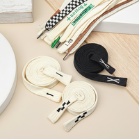 Cordon de serrage de 13 mm pour chapeau et pull, en coton, brodé et tissé, multi-styles, personnalisable pour vêtements, sacs et chaussures