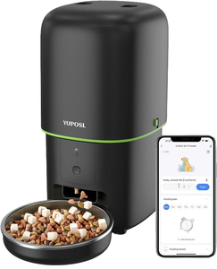 Comedero Automático Inteligente para Mascotas, Venta al Por Mayor OEM, Controlado por Aplicación, Duradero, Fácil de Limpiar, Dispensador de Comida para Mascotas - Product Image 1