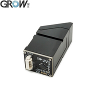 Módulo de escáner de lector de huellas dactilares óptico de bajo costo GROW R307S Interfaz USB UART con SDK gratuito