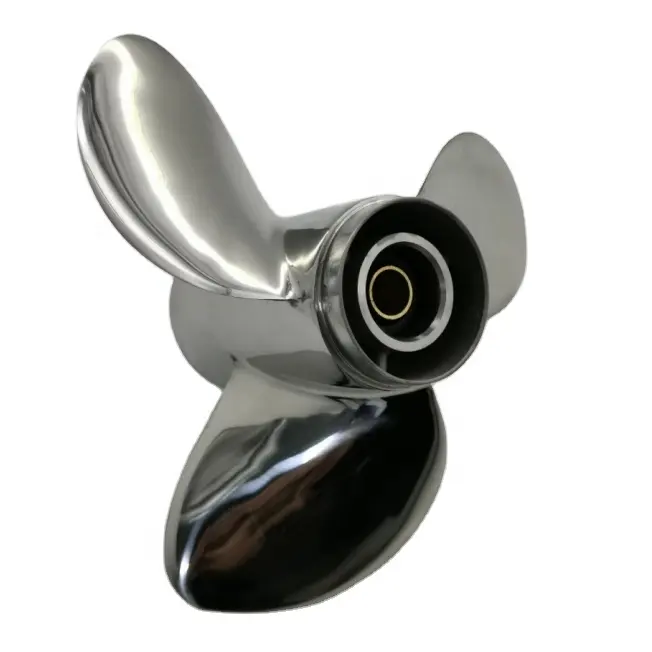 9.9-15HP 9 1/4X12-J STAINLESS STEEL boat Marine OUTBOARD PROPELLER 3 blades propeller Matched YAMAHA engine