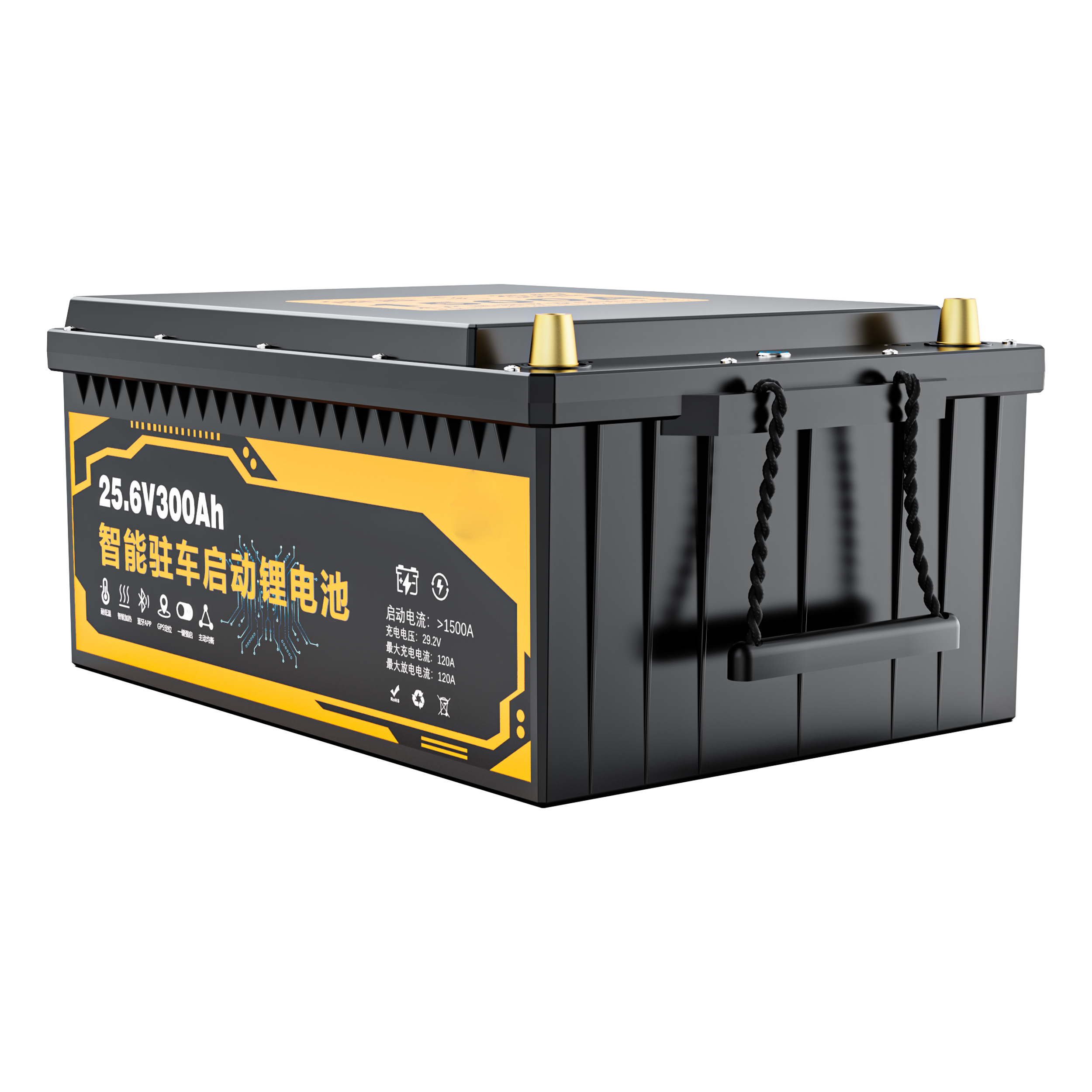 25.6v 300ah