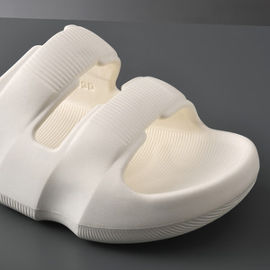 Sandales d'été pour hommes à semelle épaisse, antidérapantes, respirantes, légères, à une seule bride, pour la plage et l'extérieur, confortables et souples - Product Image 3
