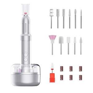 Taladro Eléctrico Profesional Inalámbrico para Uñas con Base, Recargable, para Manicura y Pedicura en Casa o Salón - Product Image 1