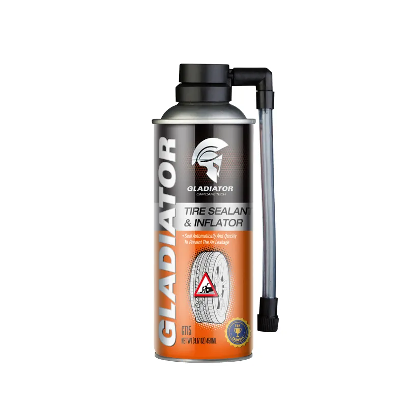 Gladiator Car Care Sellador e Inflador de neumáticos 450ML