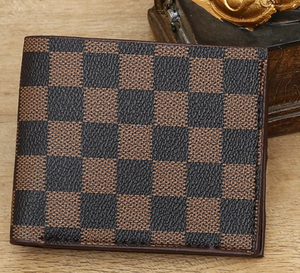 Роскошный Дизайн искусственная кожа классический узорчатый складной кошелек - Product Image 5