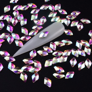 New Color C21 Rose Over 51 Shapes 25 Colors K9 Flatback Crystal Rhinestones for <b>Toe</b> Nail Design - Product Image 3