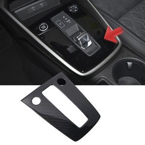 Pièces d'intérieur de voiture en Fiber de carbone véritable pour <span class=keywords><strong>Audi</strong></span> <span class=keywords><strong>A3</strong></span> A3L 2021-2024 Accessoires de garniture de panneau de changement de vitesse de Console <span class=keywords><strong>centrale</strong></span> - Product Image 2