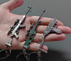 Llavero de Metal Ligero con Forma de <span class=keywords><strong>Pistola</strong></span>, Rifle de Francotirador, Ametralladora - Product Image 6