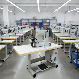 Máquina de Coser Industrial de Alta Resistencia con Pie de Arrastre, Base Plana, Una Sola Aguja, Motor-RN-441-ST - Product Image 1