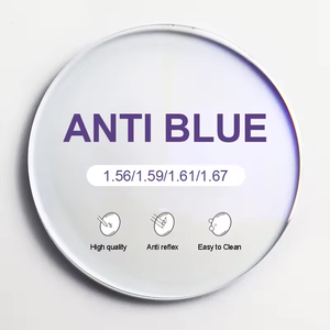 1,56 luz anti-azul e lente óptica anti-nevoeiro para miopia e presbiopia com preço de fábrica mais barato - Product Image 1