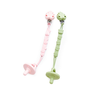 2023 attache-sucette Silicone anneau de dentition sangle de sucette avec pince bébé jouets de dentition pour garçons et filles attache-sucette en Silicone - Product Image 6