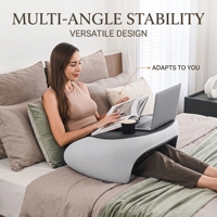 Oreiller fonctionnel en mousse à mémoire de forme pour le soutien des bras lors de l'utilisation d'un ordinateur portable/iPad - Prix d'usine personnalisé - Oreiller ergonomique lavable et fonctionnel pour le travail