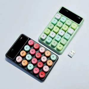 Miniteclado numérico inalámbrico de 20 teclas al por mayor para juegos de ordenador de oficina y negocios en stock - Product Image 2