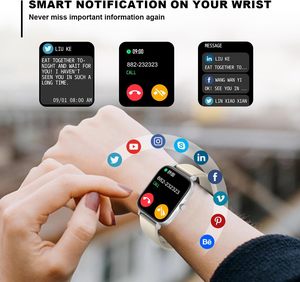 สมาร์ทวอทช์ทรงเหลี่ยม หน้าจอ IPS ระบบสัมผัส กันน้ำ IP67 ติดตามสุขภาพ GPS รองรับซิมการ์ดคู่ รองรับ Android - Product Image 4