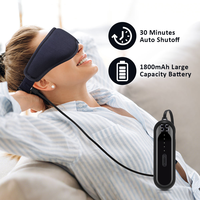 Patch oculaire chauffant électrique USB, vibration chauffante, masque oculaire de sommeil à vapeur, masseur, polyester et nylon, unisexe
