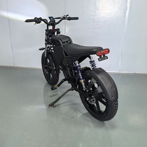 Vélo électrique de ville et de montagne en acier de 20 pouces, 7 vitesses, <span class=keywords><strong>moyeu</strong></span> arrière 500W, batterie lithium 48V 25Ah, freins à disque, <span class=keywords><strong>VTT</strong></span> électrique pour adultes - Product Image 5